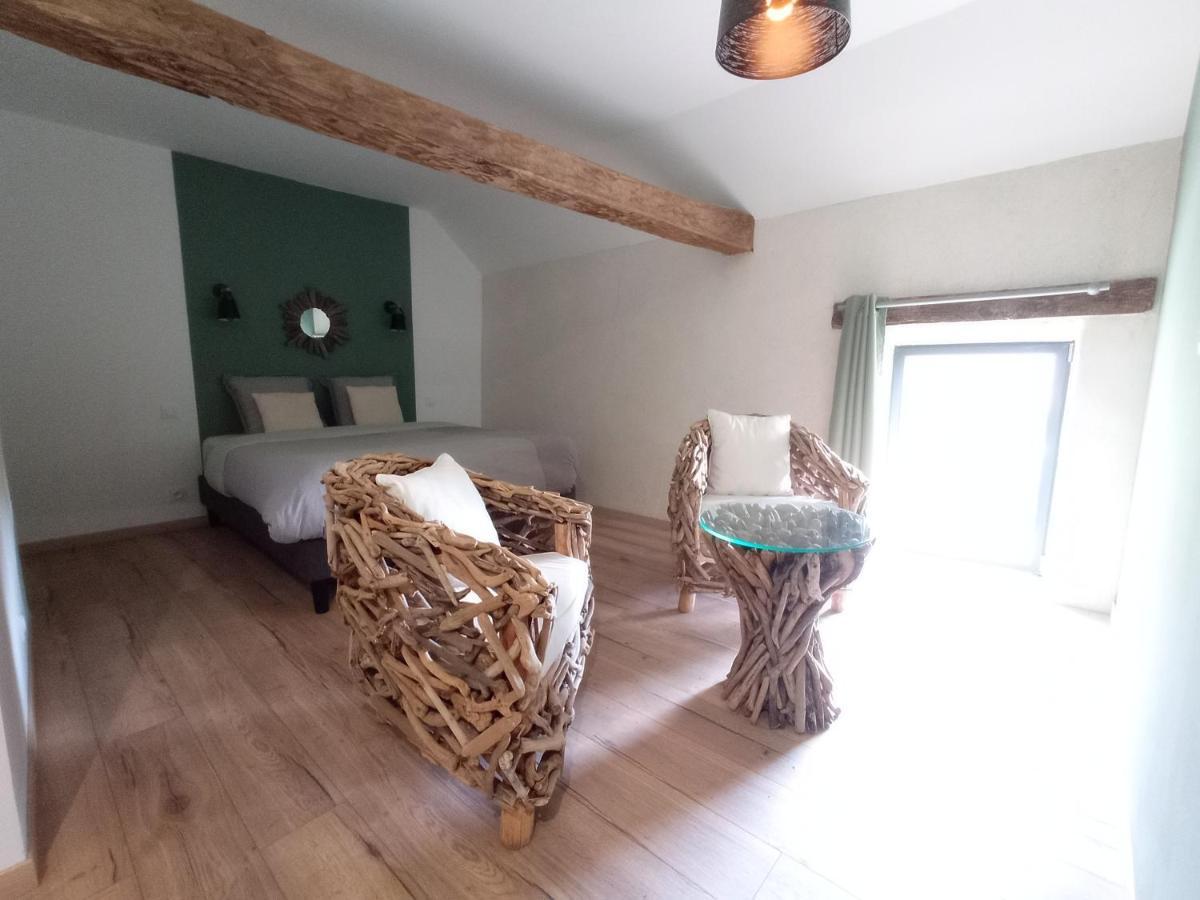 Oust Au Lit Hotel Saint-Vincent-sur-Oust Bagian luar foto